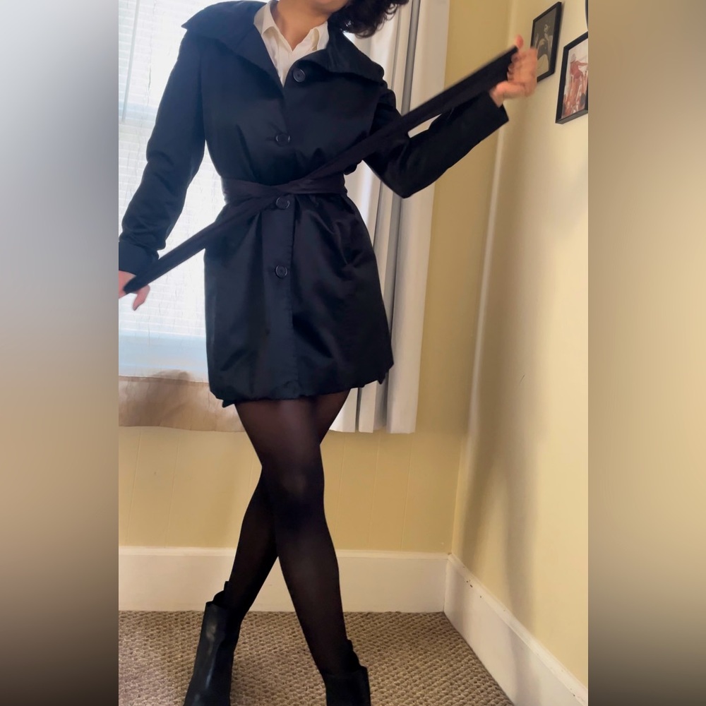 Ralph Lauren Black Trench Coat